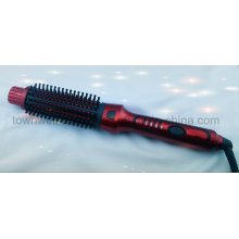 Electric Hair Straightening Comb Curler Brush